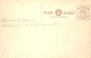 Back of Post Card